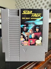 Star Trek TNG The Next Generation Nintendo NES Video Game Pak Cartridge