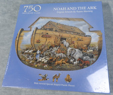 Bits and Pieces Noah and the Ark 750 Pc Jigsaw Puzzle Ruane Manning NEW Sealed