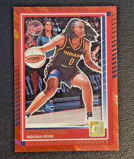 Kelsey Mitchell Red Shimmer #'d /399 ( 2025 Donruss WNBA Indiana Fever NM SP )