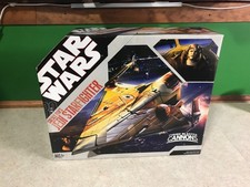 2006 Star Wars 30th Anniversary Saesee Tiin's Jedi Starfighter Vehicle NIB