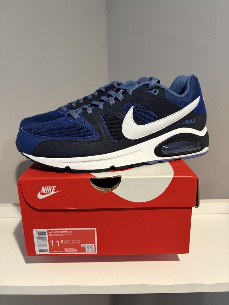 Nike Air Max Command Deep Royal Navy Blue Mens Size 11.5 629993