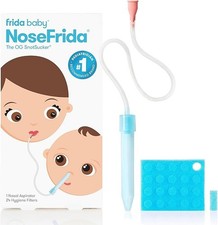 Frida Baby NoseFrida Nasal Aspirator, Snot Sucker Suitable for Newborns and Baby