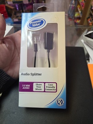 Premier Value Audio Splitter 3.5mm Audio