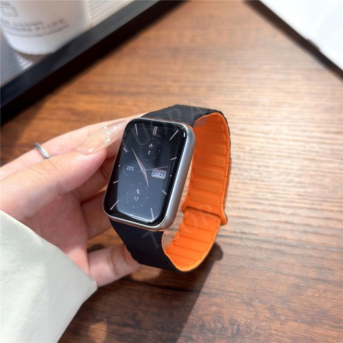 Silicone Magnetic Loop Strap Band For Redmi Watch 4/5/Xiaomi Mi Band 8 Pro/9 Pro - Picture 45 of 47