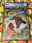 Amazing Spider-Man #122 CGC 8.0 "Death" of the Green Goblin / 1973 / WHITE Pages