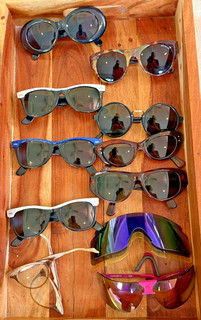 Lot 9 Pairs Vintage Sunglasses Ray Ban Original Wayfarers Dekko & Others