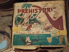 1960 Marx Prehistoric Times Playset w/ plenty of dinosaurs, rocks, book & Box
