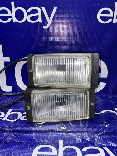 BMW E28 E30 E24 E23 ORIGINAL BOSCH FOG LIGHT LE1473A LE1478A EURO Set Of 2
