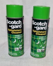 Vintage 3M Scotchgard Upholstery Fabric Cleaner Aerosol 14 Oz USA Made