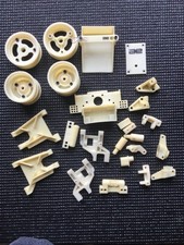 Vintage Team associated RC10 A stamp cadillac parts. Gold pan