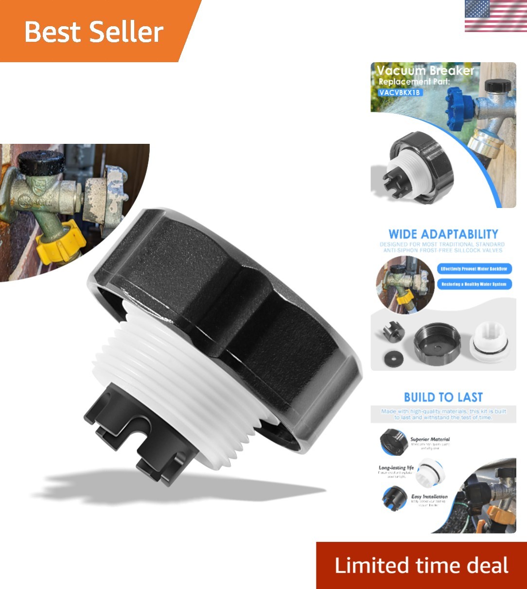 Reliable Vacuum Breaker Kit - Easy Installation & Backflow P