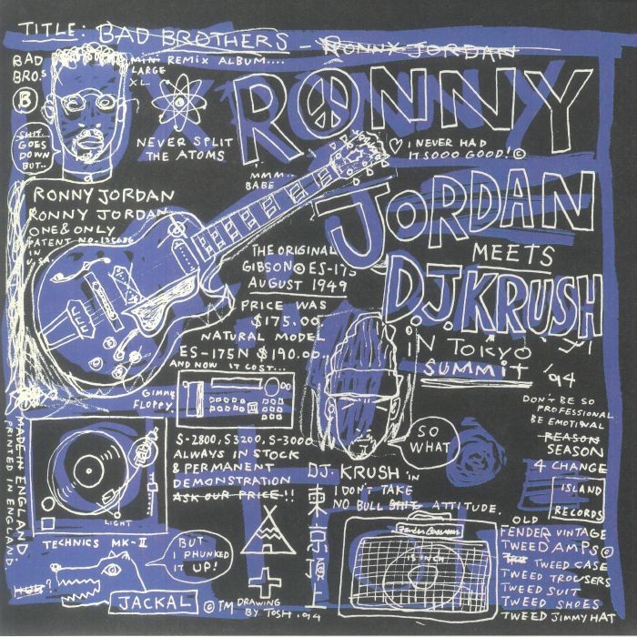 JORDAN, Ronny meets DJ KRUSH - Bad Brothers (Black History Month) - Vinyl (LP)