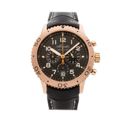 Breguet Type XXI Flyback Chrono Date Auto Rose Gold 42mm Watch 3810BR/92/9ZU