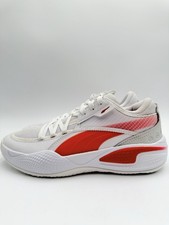 Puma Men  s Court Rider Team Size 7.5 White 19566001 