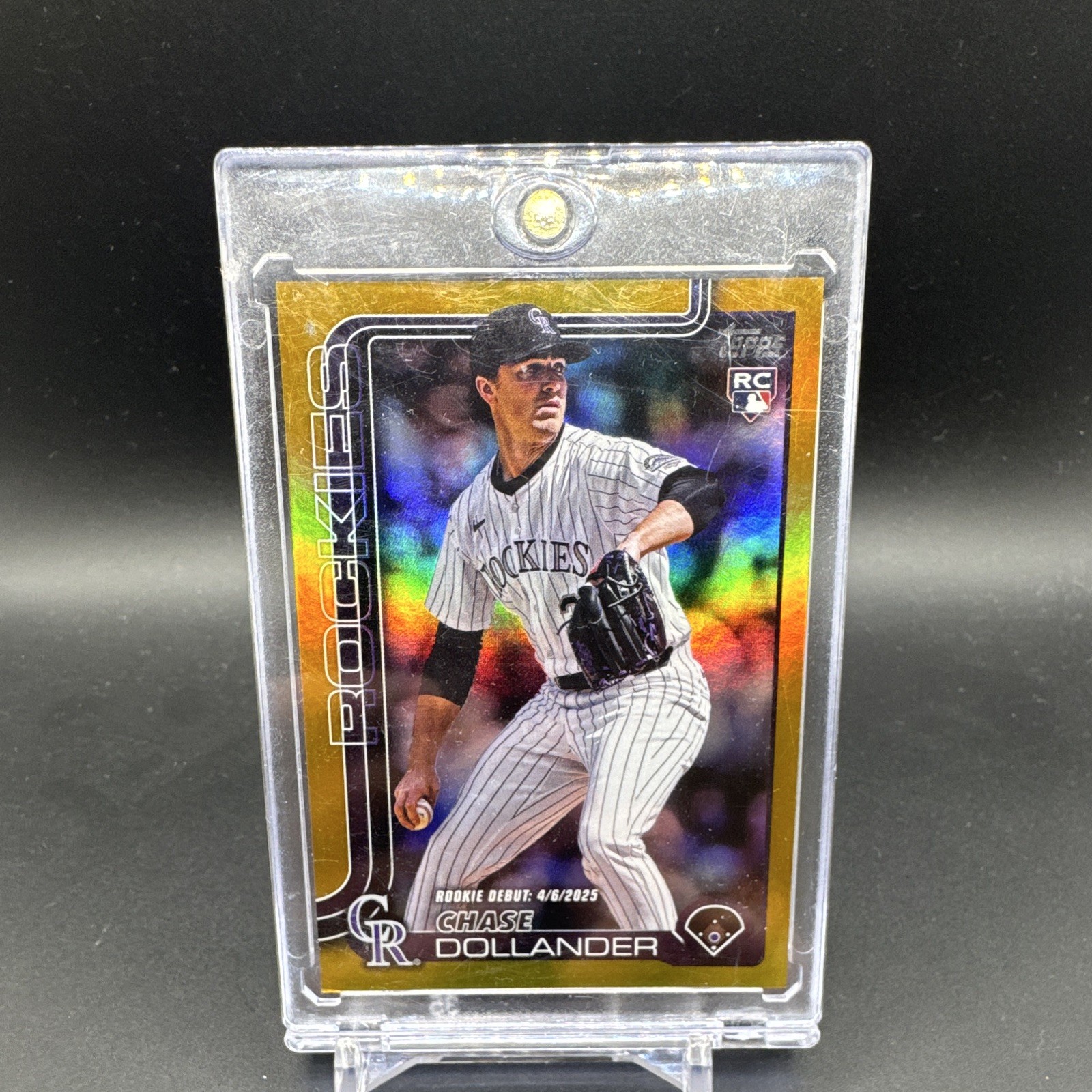 2025 Topps Update Series - Rookie Debut Chase Dollander #US259 Gold /50 (RC)