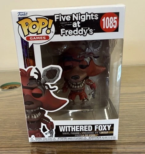 Funko POP! Games Five Nights at Freddy's Withered Foxy 🦊VAULTED🦊