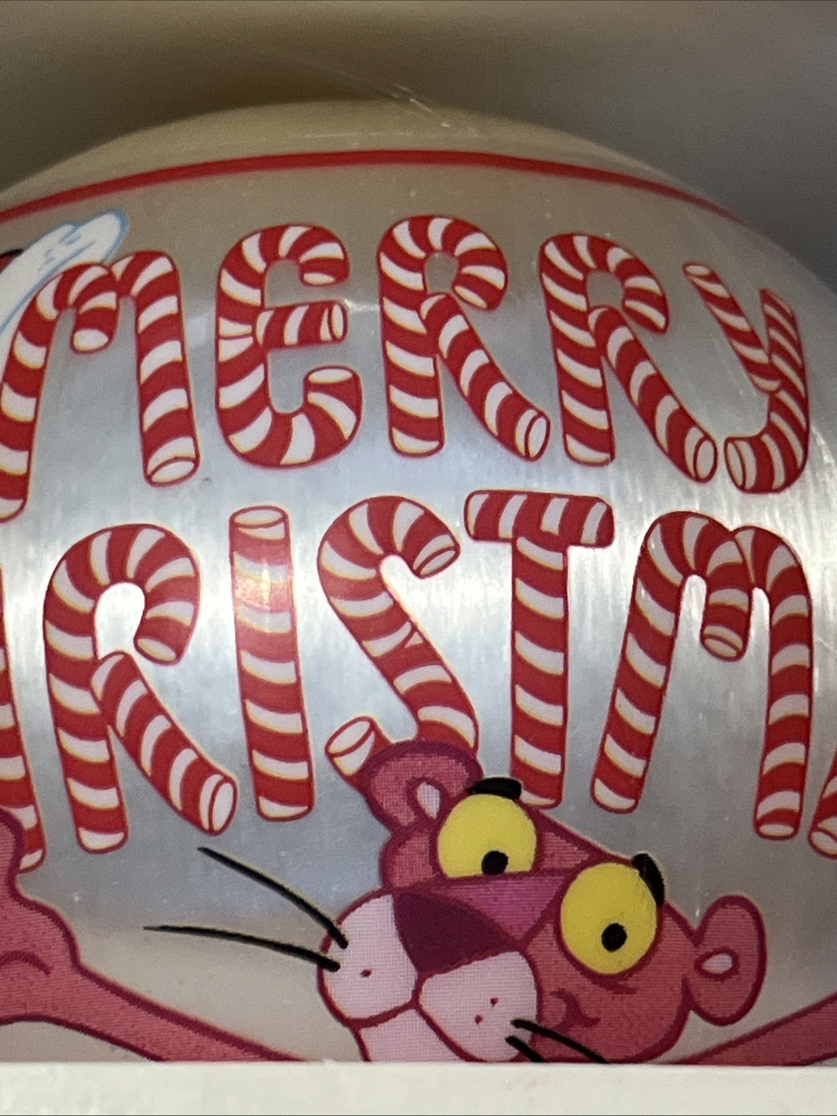 Ambassador 1981 Pink Panther Vintage Satin Ornament Collectible