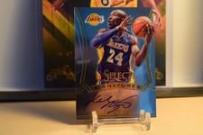 2013-14 Kobe Bryant Select Signatures On Card Auto Sharp! See All Kobe Listings