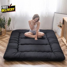 Japanese Floor Mattress Futon Mattress 4 Thicken Tatami Mat Sleeping Pad Fold...