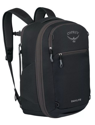 New w/ tag Osprey Expandable 26L + 6L Travel Pack Black Laptop Carry On Backpack