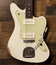 Suhr Classic JM Antique Funk Olympic White Electric Guitar