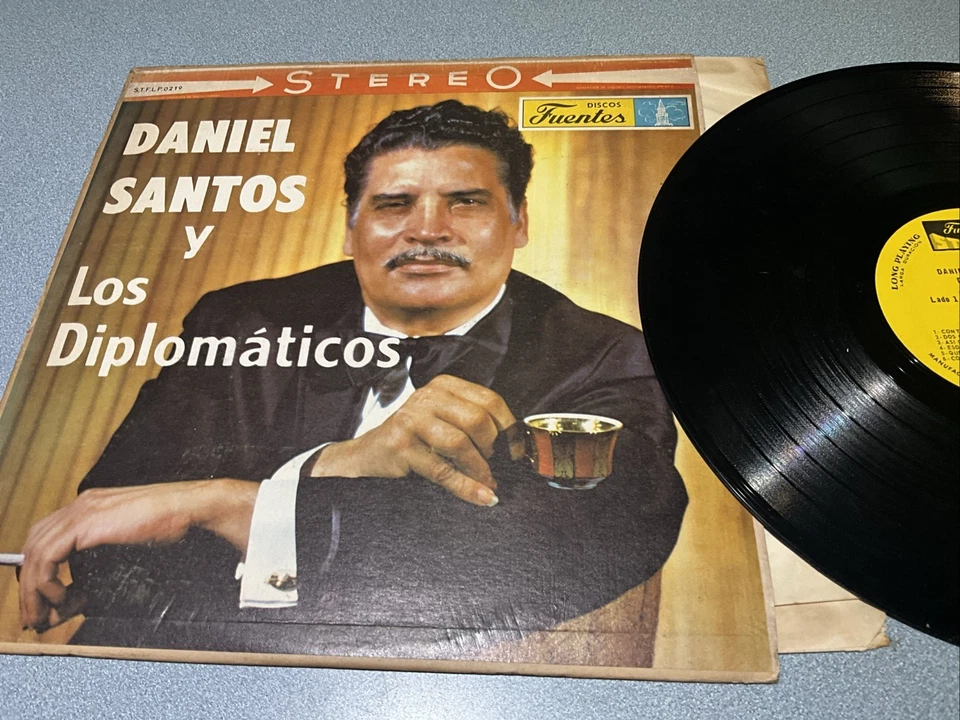 Daniel Santos Y Los Diplomáticos LP VINYL RECORD TESTED FLPS-019 - Image 2 of 4
