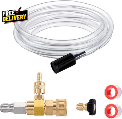 #ad Downstream Injector for Pressure Washer Power Washer Chemical Injector Kit Soap $24.12