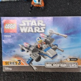 LEGO Star Wars Resistance X-Wing 75125 Complete w/ Pilot Minifigure