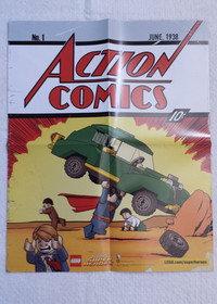 2 SDCC Lego DC Marvel Super Heroes Comic books & Posters Superman Batman Ironman