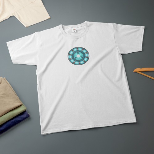 Arc Reactor T-Shirt VARIOUS SIZES & COLOURS - Picture 6 of 12
