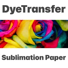 DyeTransfer Sublimation Paper 105g 13x19 50 Sh Any Inkjet Sublimation Printer