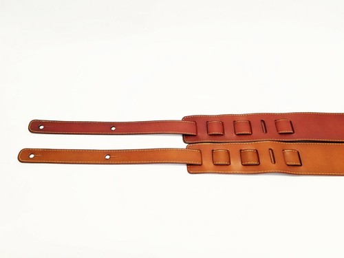 Echtleder Gitarrengurt 2,5"" breit. - Bild 8 von 12