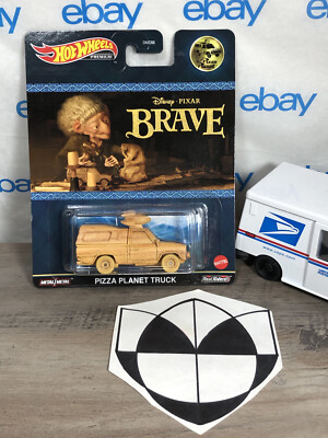 hotwheels トイストーリー ピザプラネット ホットウィール BRAVE Hot Wheels Premium Disney Pixar Brave Toy Story Pizza Planet