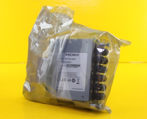 MOXA PM-7200-6MST Fast Ethernet Module with 6 100BaseFX Multi-Mode Ports - Picture 2 of 5