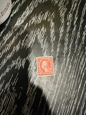 USA 1915 George Washington 2 Cents Red Used Postage Stamp rare