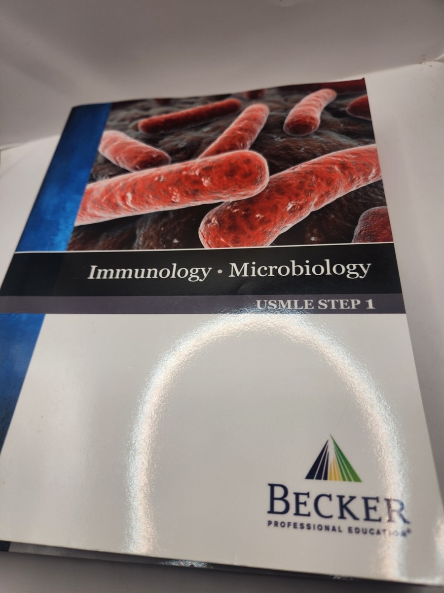 USMLE Step 1: Immunology and Microbiology Becker 9781506208367 | eBay