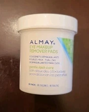 Almay Lash Care Gentle Makeup Remover Pads Tub 80ct DISCONTINUED