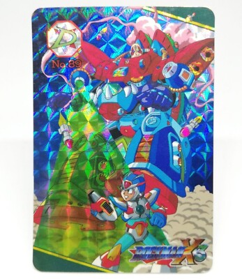 89 VS Σ Sigma ROCKMAN X3 MEGAMISSION2 Mega ( Rock ) Man X CARD