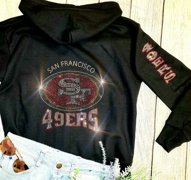 49ers zip hoodie