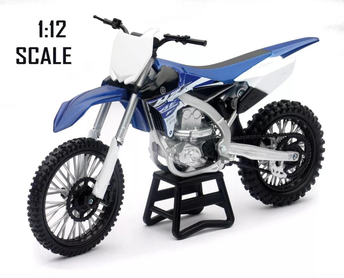 Nuovo Ray 1:12 Yamaha YZF 450 Modello Giocattolo Motocross Motobike Dirt  bike ba