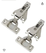 Probrico 24 Pairs 48 Pack Kitchen Cabinet Hinges for Face Frame Cabinet Conceal