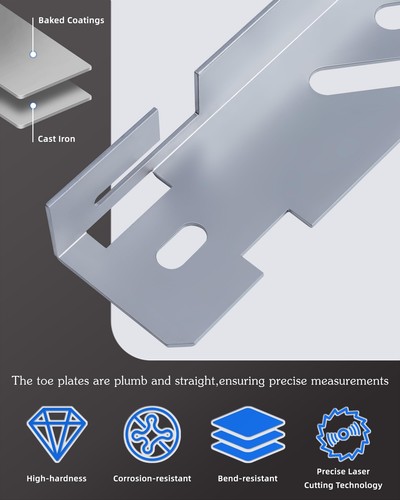 Toe Alignment Tool Plates 2pcs, Wheel Alignment Tool Includes Two 5m Measurin... - Picture 7 of 8