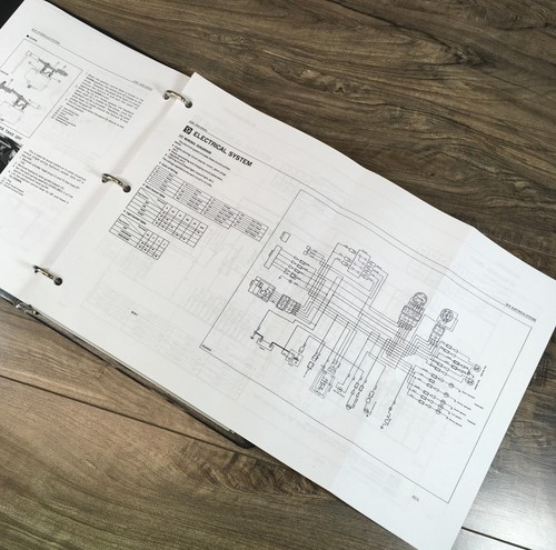 Kubota L2050 L2050DT Tractor Service Manual Workshop Repair Binder - Picture 5 of 7