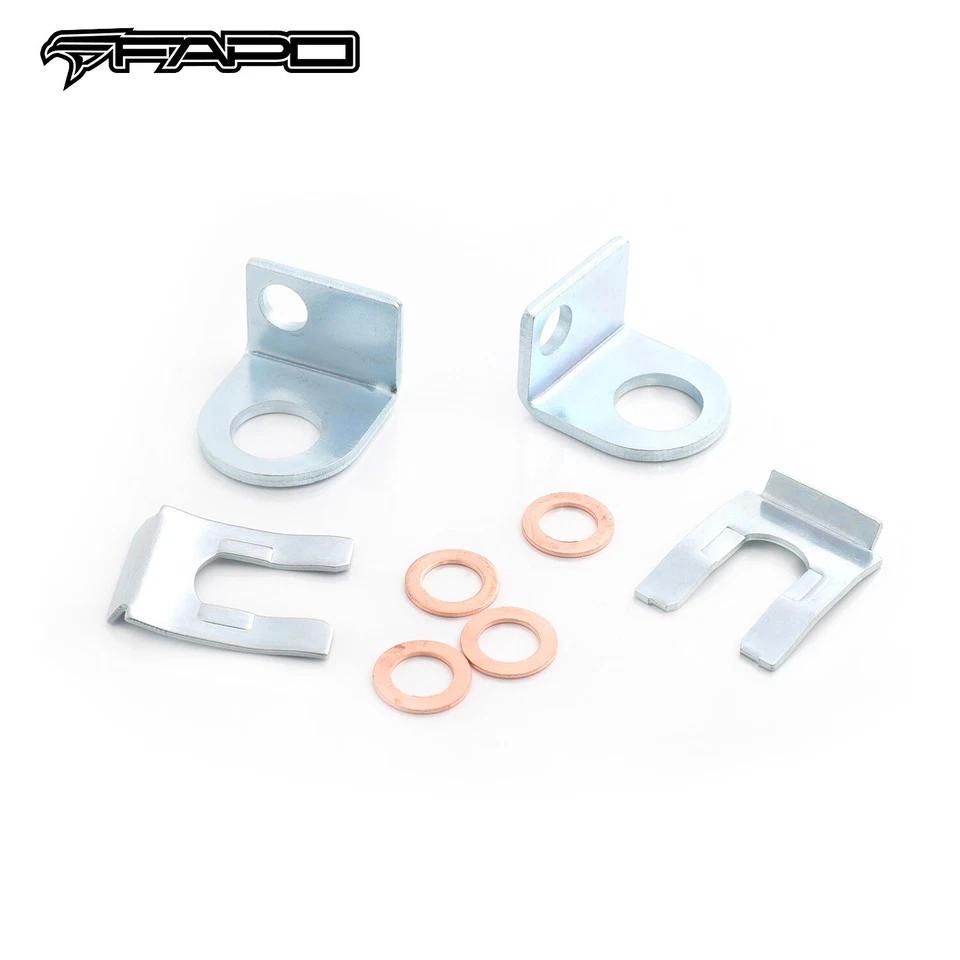 Líneas de freno extendidas delanteras FAPO 4-6" para Jeep Wrangler 1987-2006 TJ YJ XJ Foto 3 de 4