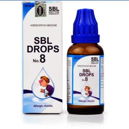 No 8 For Allergic Rhinitis (30ml) Relieves Complaints Of Sne