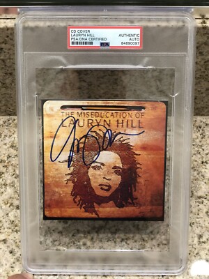 The Miseducation Of Lauryn Hill Signed CD Album Cover Rap Music