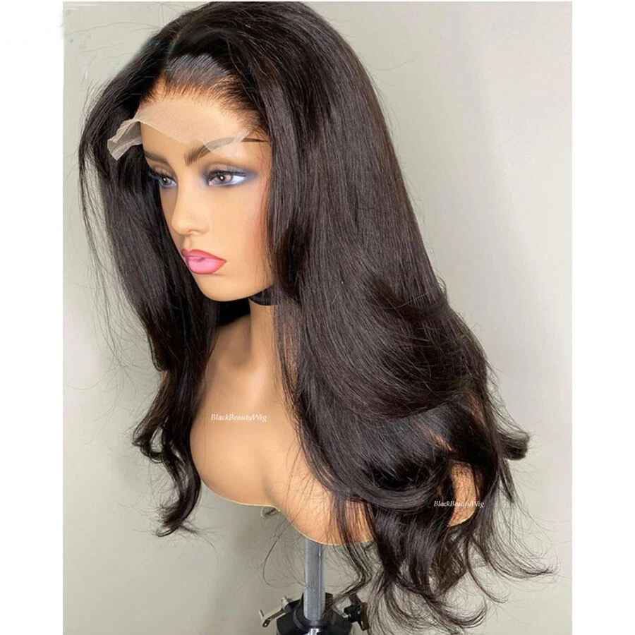Body Wave Silk Top Full Lace Human Hair Wig Pre Plucked Silk Base Wig Baby Hair - Image 4 of 4