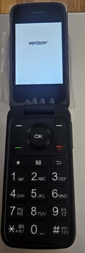 TCL Flip Phone 4056S Verizon KaiOS 3.0 Unlocked Basic Cell Phone Camera Black - Afbeelding 8 van 11