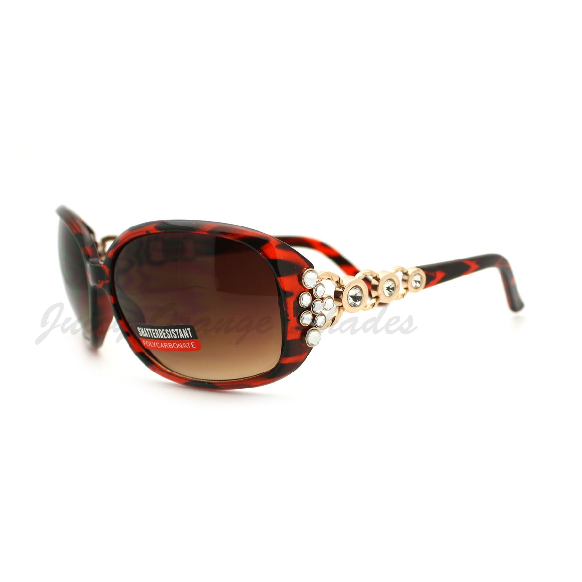 ?Oversized Jewel lined sunglasses Amazon.com: ailov Sparkly Rhinestone Retro Sunglasses for  main image 2