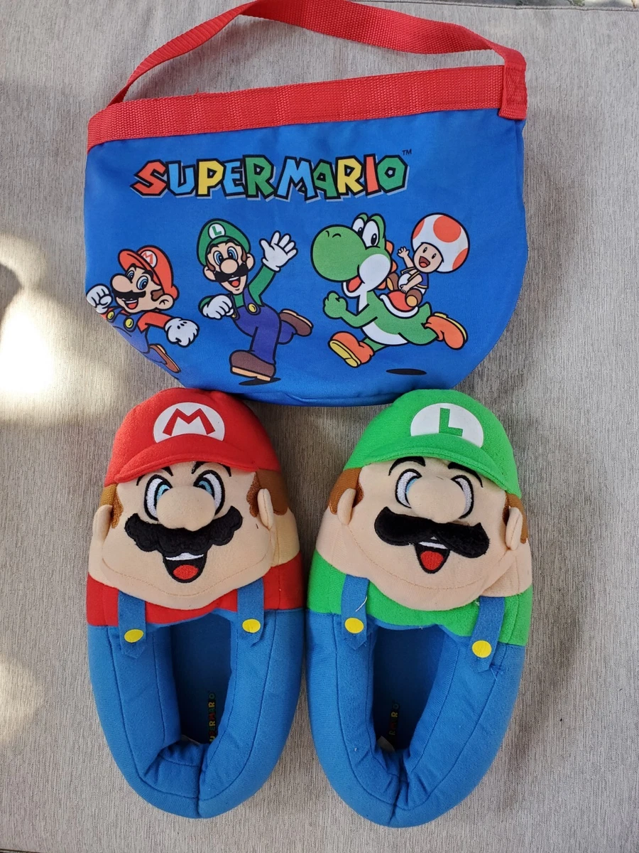 Super mario 2025 boys slippers